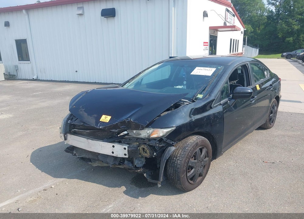 2014 HONDA CIVIC LX VIN: 2HGFB2F51EH509487