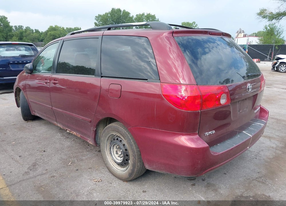 2009 TOYOTA SIENNA LE VIN: 5TDZK23C09S251193
