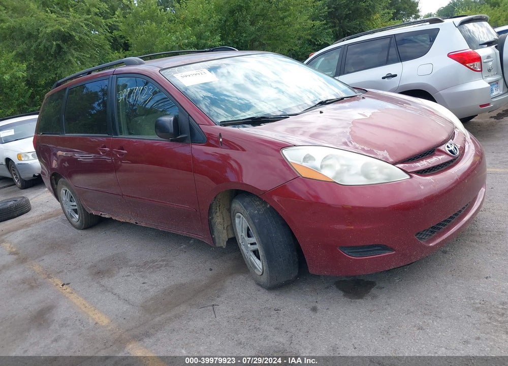 2009 TOYOTA SIENNA LE VIN: 5TDZK23C09S251193
