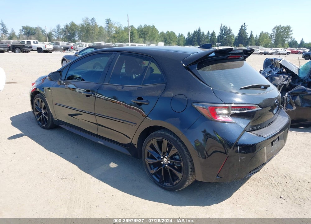 2022 TOYOTA COROLLA SE NIGHTSHADE EDITION VIN: JTND4MBE6N3175652