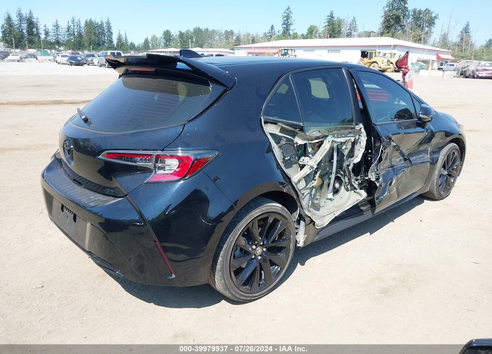 2022 TOYOTA COROLLA SE NIGHTSHADE EDITION VIN: JTND4MBE6N3175652