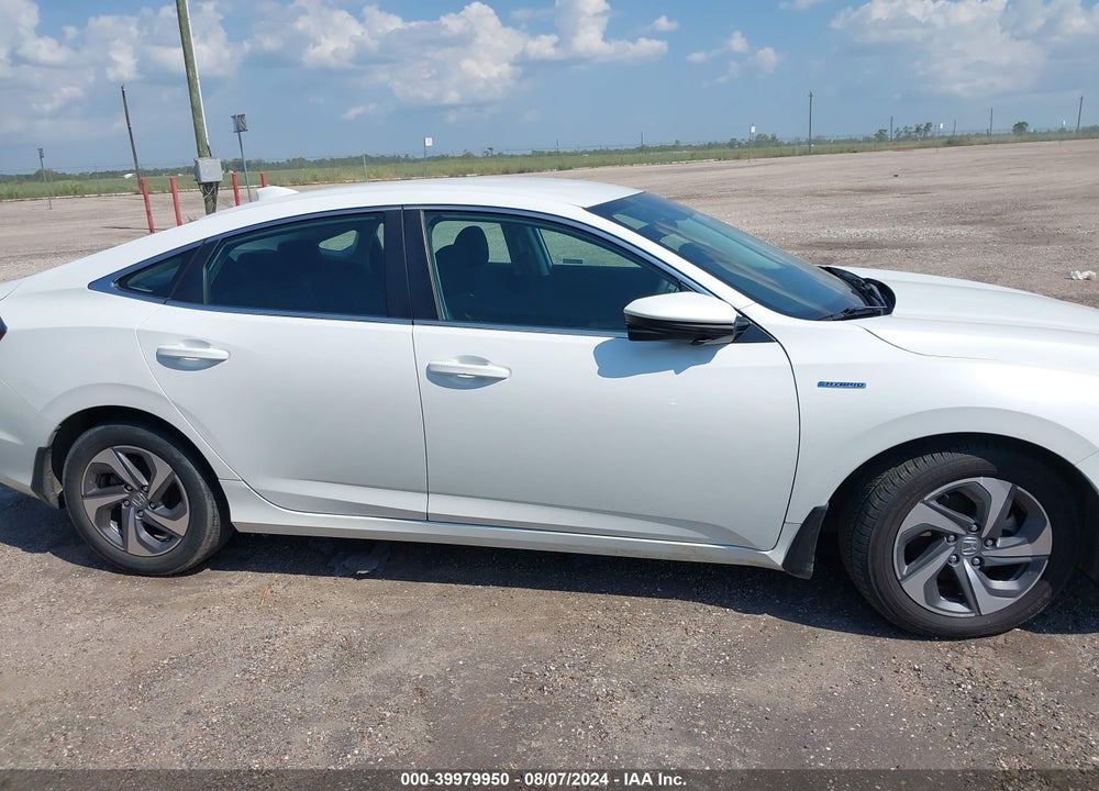2019 HONDA INSIGHT EX VIN: 19XZE4F56KE029810