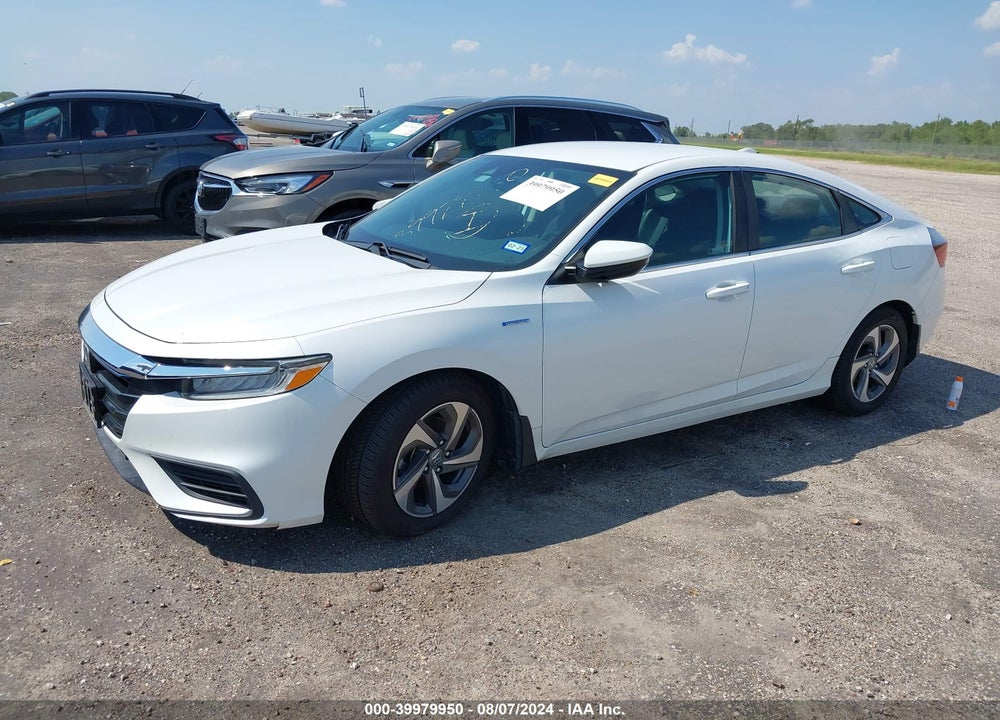 2019 HONDA INSIGHT EX VIN: 19XZE4F56KE029810