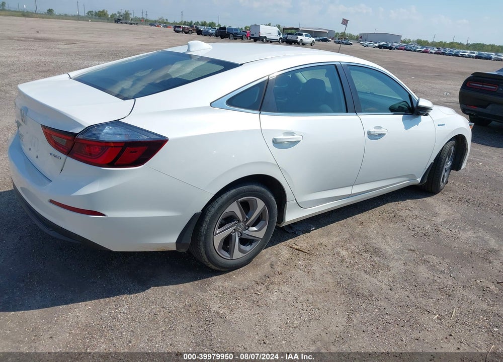 2019 HONDA INSIGHT EX VIN: 19XZE4F56KE029810
