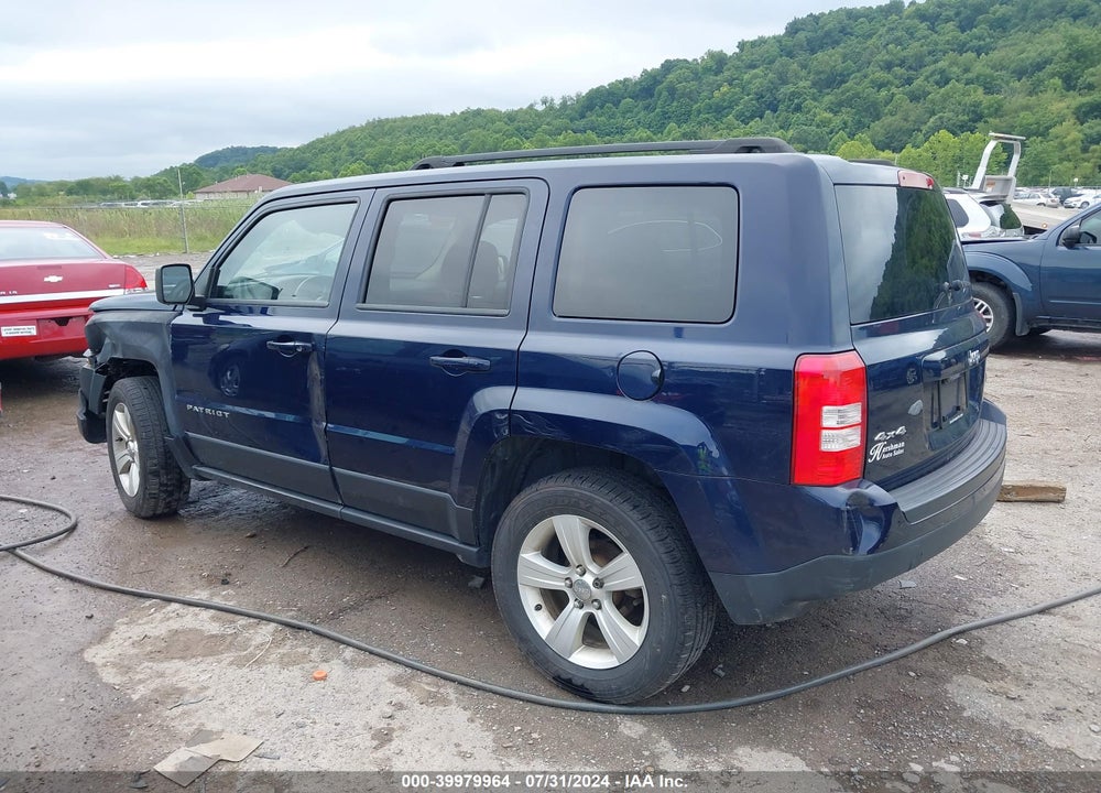 2015 JEEP PATRIOT LATITUDE VIN: 1C4NJRFB6FD155606