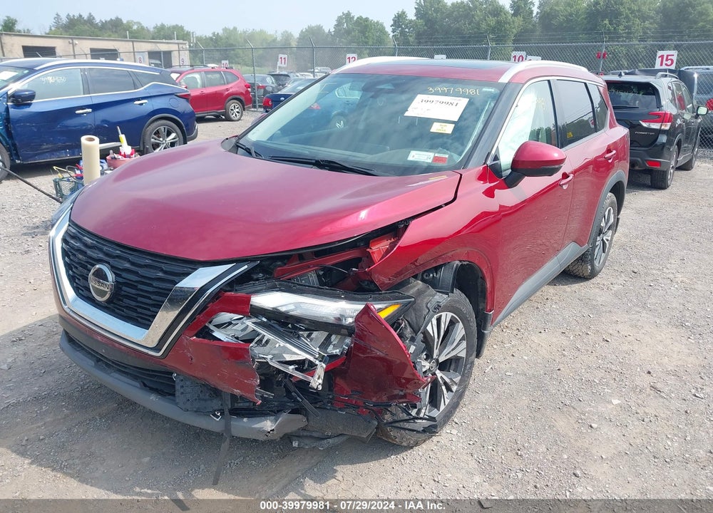 2021 NISSAN ROGUE SV INTELLIGENT AWD VIN: 5N1AT3BB3MC709307