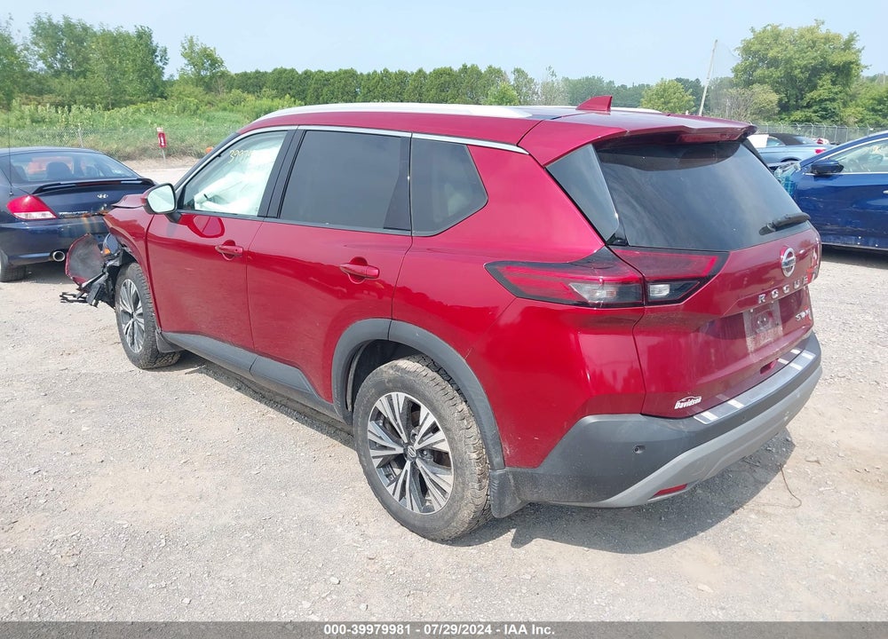 2021 NISSAN ROGUE SV INTELLIGENT AWD VIN: 5N1AT3BB3MC709307