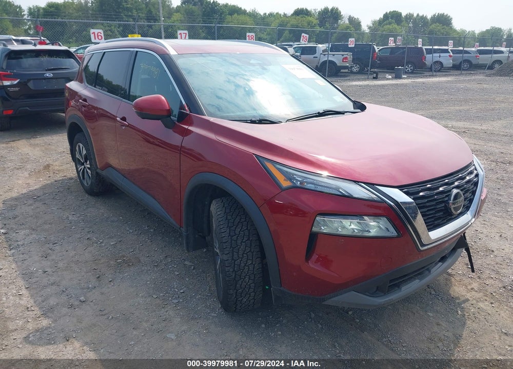 2021 NISSAN ROGUE SV INTELLIGENT AWD VIN: 5N1AT3BB3MC709307