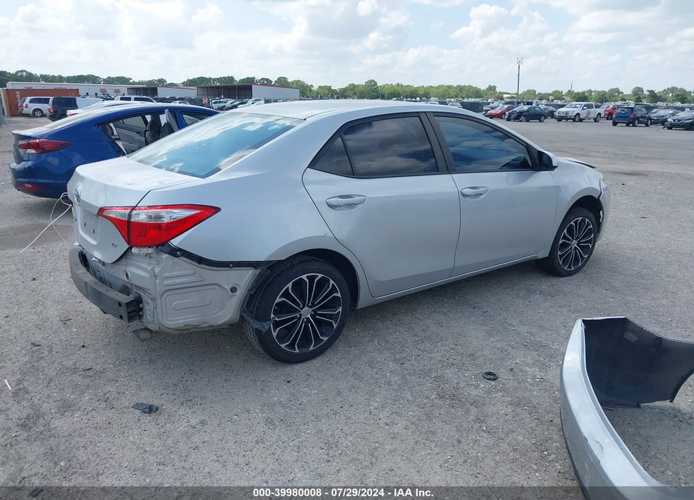 2015 TOYOTA COROLLA LE VIN: 5YFBURHEXFP326209