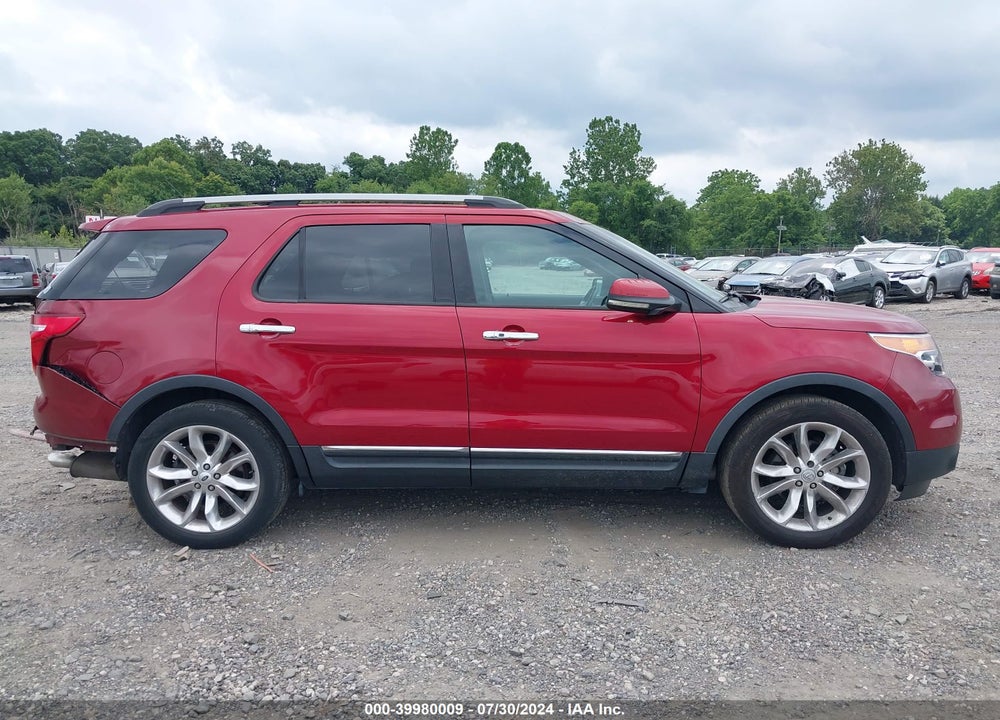2013 FORD EXPLORER LIMITED VIN: 1FM5K7F80DGB05989