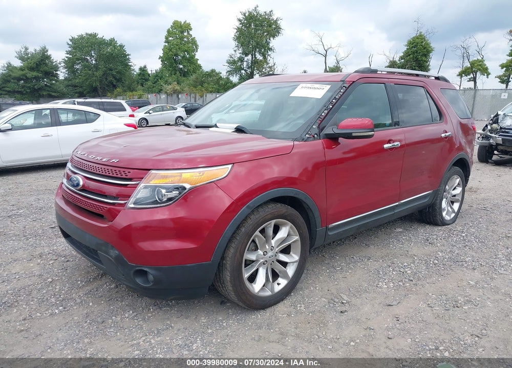 2013 FORD EXPLORER LIMITED VIN: 1FM5K7F80DGB05989