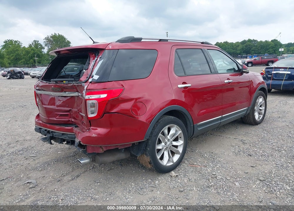 2013 FORD EXPLORER LIMITED VIN: 1FM5K7F80DGB05989