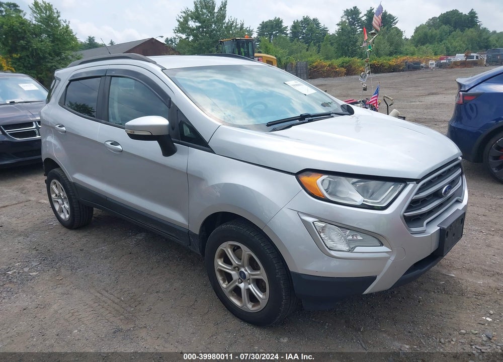 2019 FORD ECOSPORT SE VIN: MAJ6S3GL1KC265555