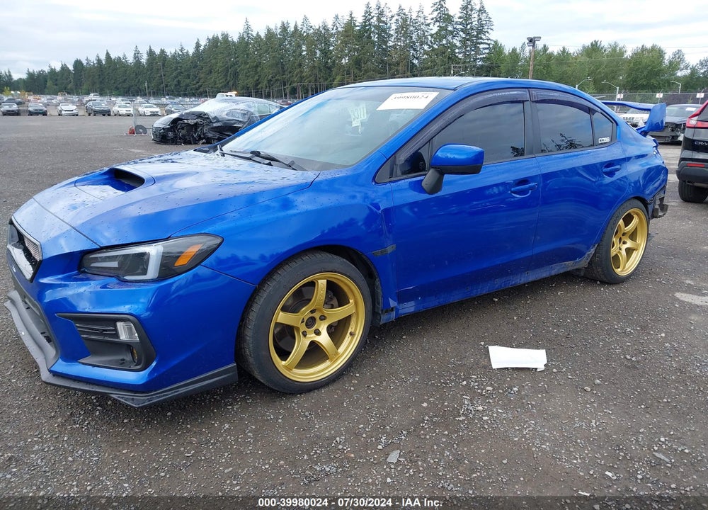 2016 SUBARU WRX PREMIUM VIN: JF1VA1E67G9801638