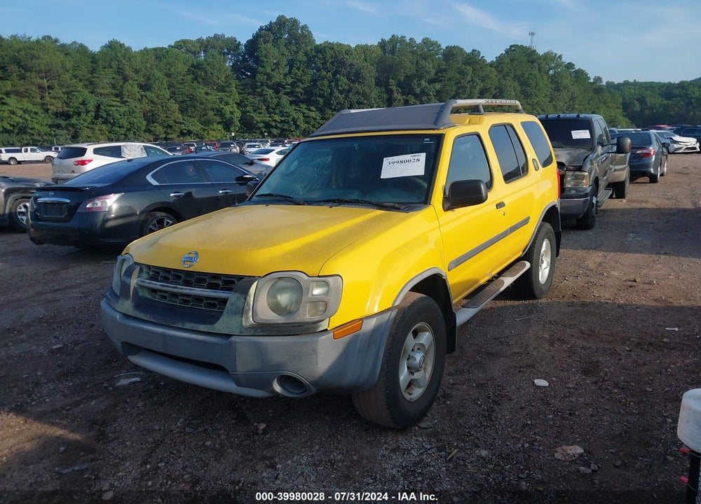 2003 NISSAN XTERRA XE VIN: 5N1ED28T63C695832