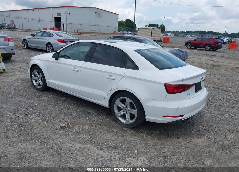 2018 AUDI A3 2.0T PREMIUM/2.0T TECH PREMIUM VIN: WAUAUGFF6J1008772