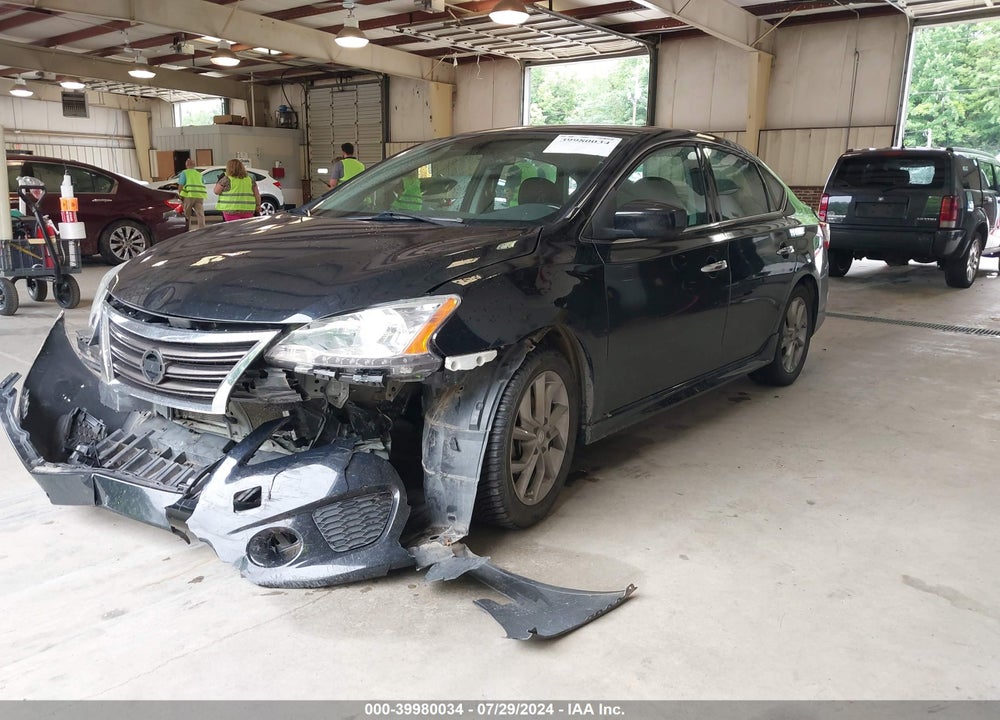 2014 NISSAN SENTRA SR VIN: 3N1AB7AP4EL619572