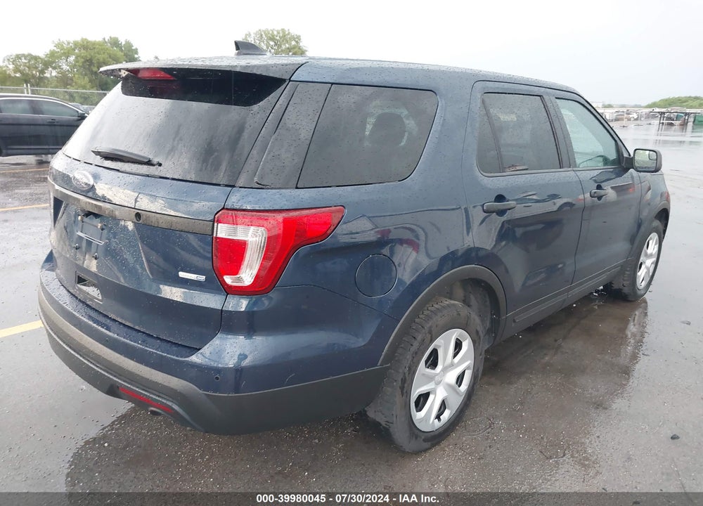 2017 FORD UTILITY POLICE INTERCEPTOR VIN: 1FM5K8AR7HGD07157