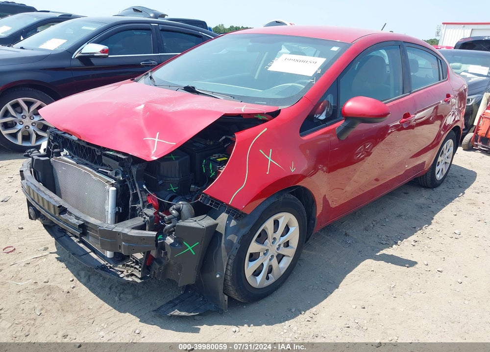 2017 KIA RIO LX VIN: KNADM4A35H6012348