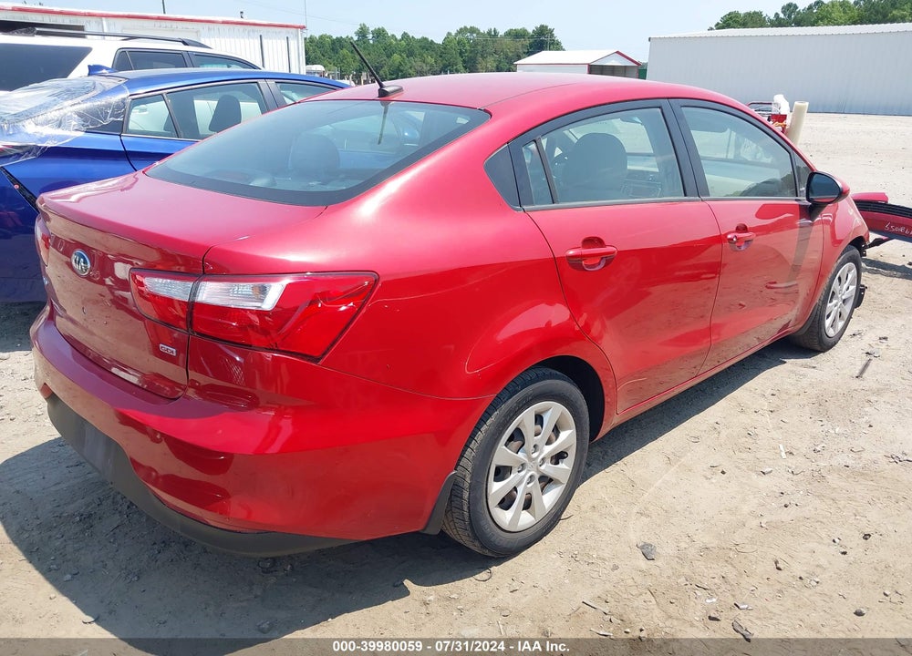 2017 KIA RIO LX VIN: KNADM4A35H6012348