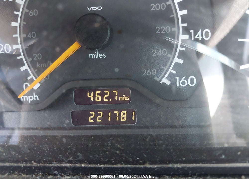 1999 MERCEDES-BENZ C 280 VIN: WDBHA29G6XA734219
