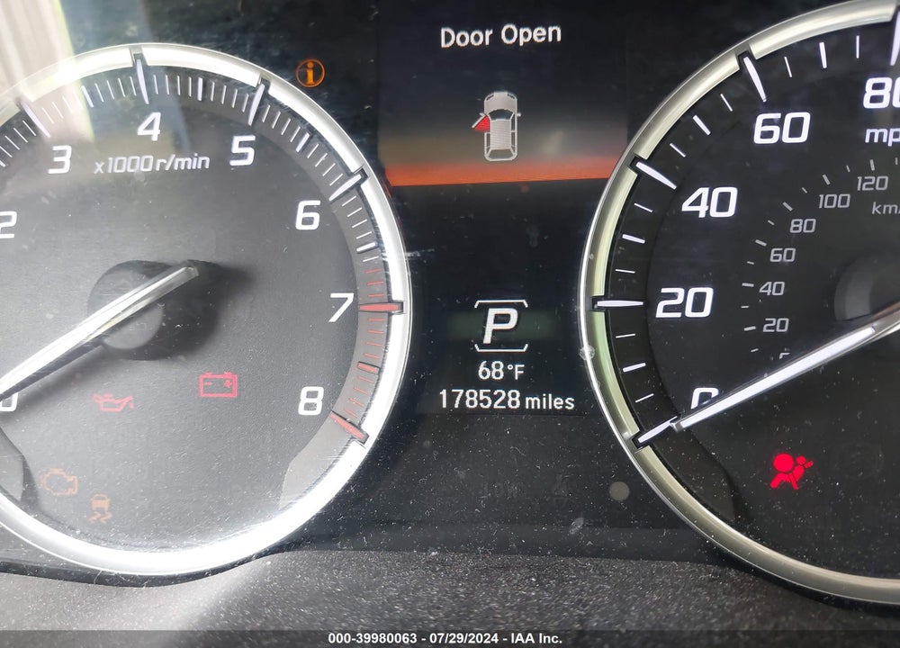 2014 ACURA MDX VIN: 5FRYD4H21EB005977