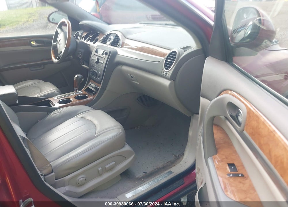 2012 BUICK ENCLAVE LEATHER VIN: 5GAKRCED9CJ134100