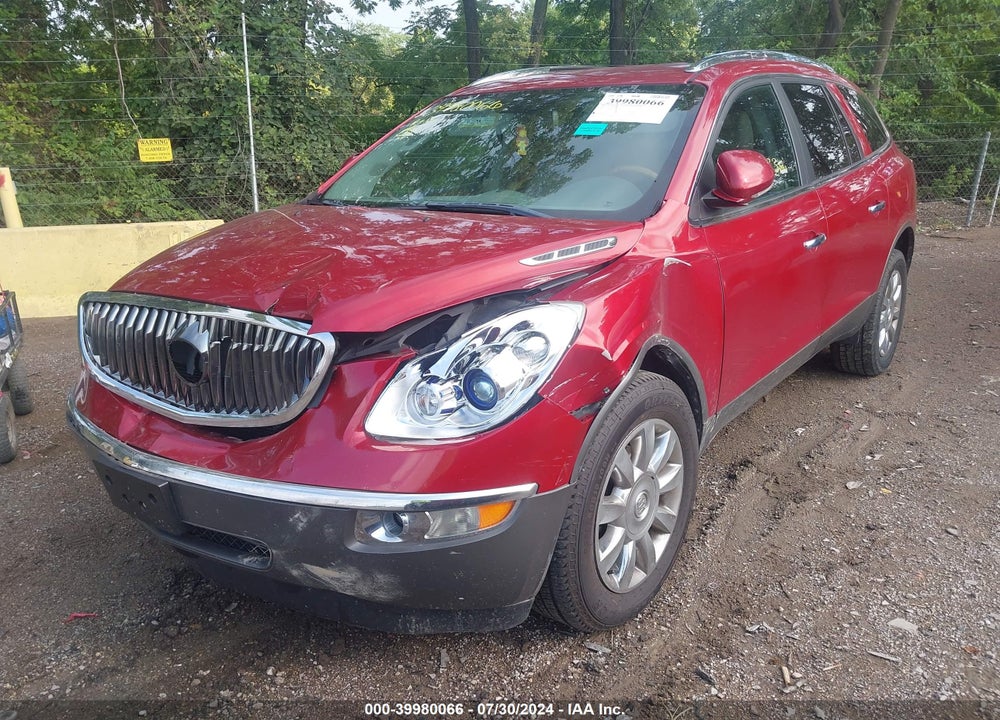 2012 BUICK ENCLAVE LEATHER VIN: 5GAKRCED9CJ134100
