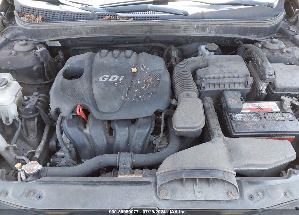 2012 HYUNDAI SONATA GLS VIN: 5NPEB4AC0CH315193