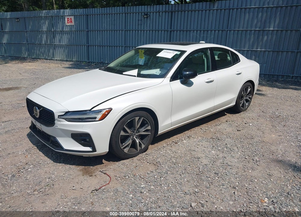 2023 VOLVO S60 B5 CORE DARK THEME VIN: 7JRL12FV6PG236454