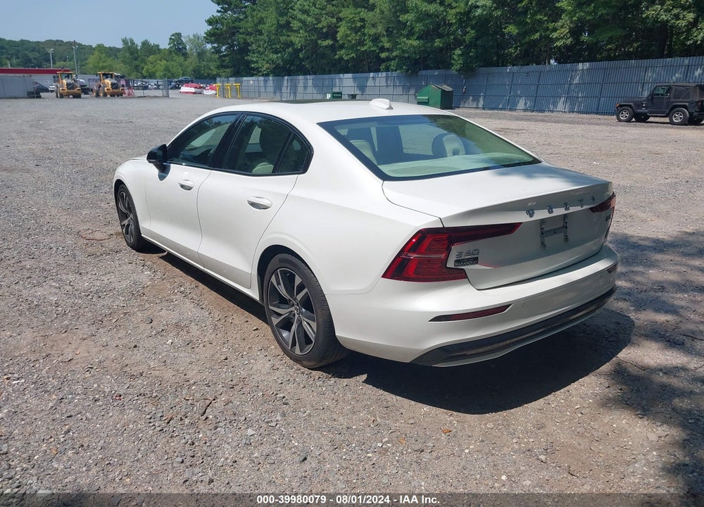 2023 VOLVO S60 B5 CORE DARK THEME VIN: 7JRL12FV6PG236454