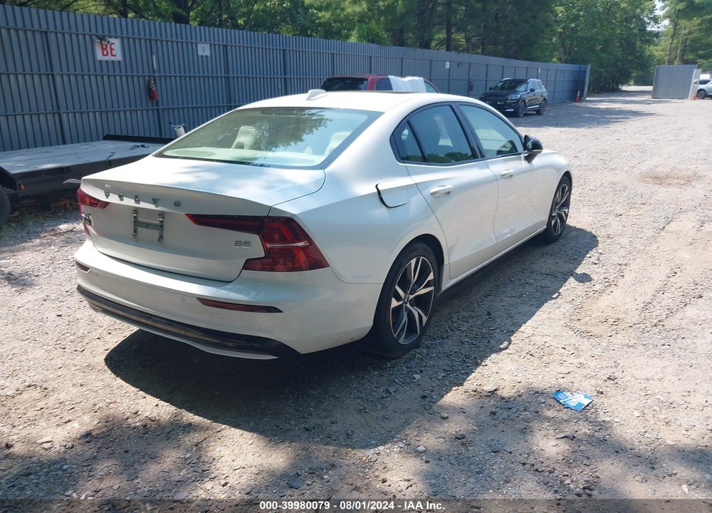 2023 VOLVO S60 B5 CORE DARK THEME VIN: 7JRL12FV6PG236454