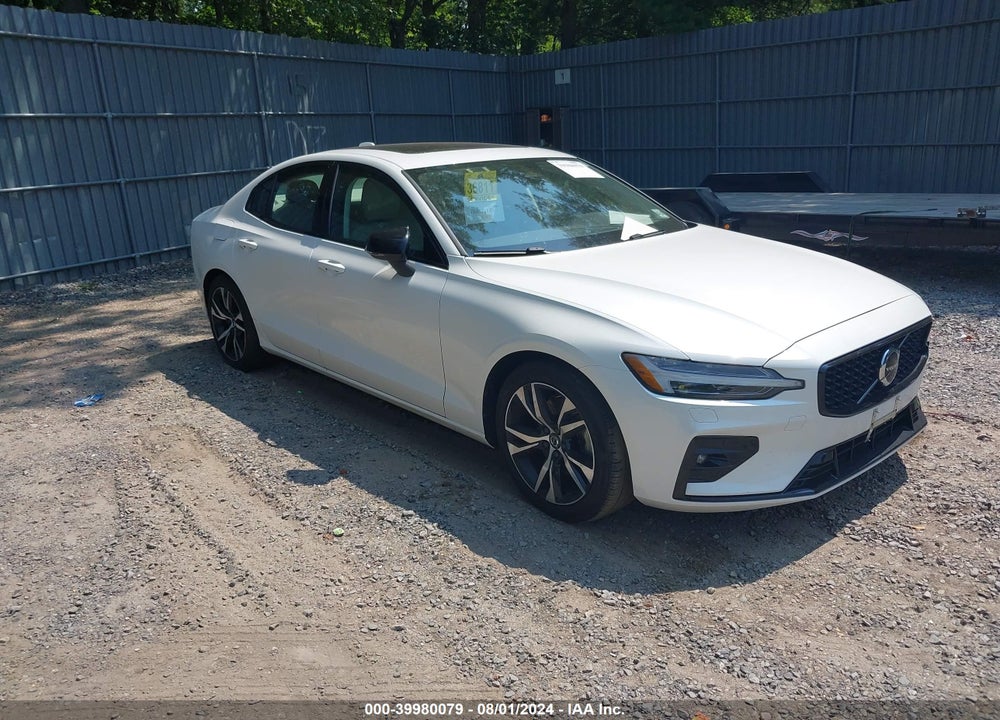 2023 VOLVO S60 B5 CORE DARK THEME VIN: 7JRL12FV6PG236454