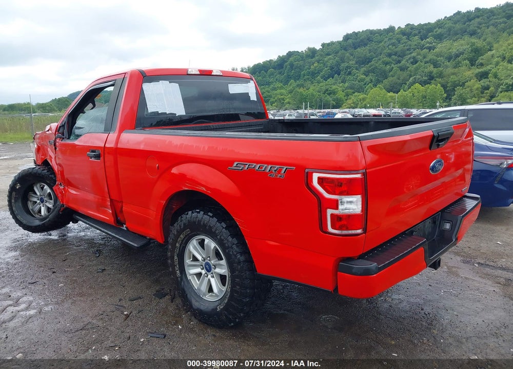 2018 FORD F-150 XL VIN: 1FTMF1EP9JFB67094