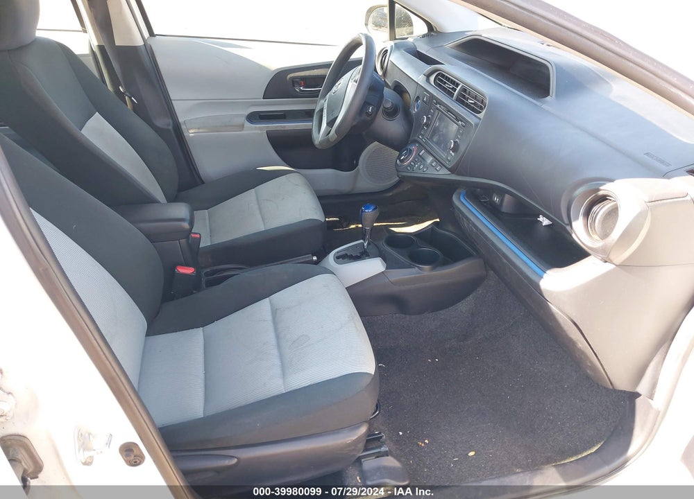2013 TOYOTA PRIUS C FOUR/ONE/THREE/TWO VIN: JTDKDTB39D1031754