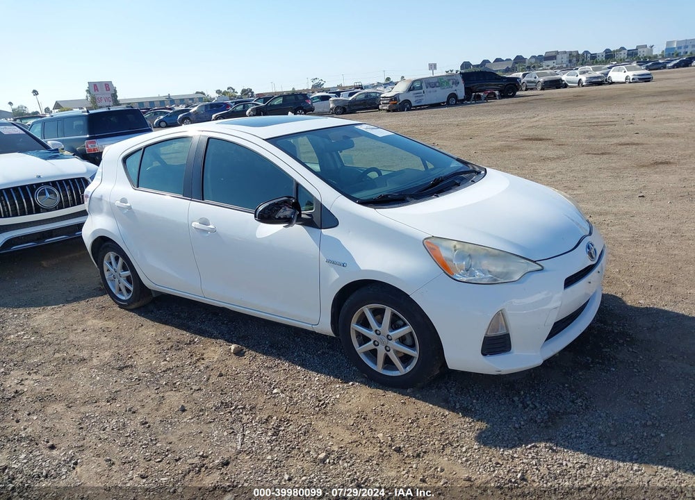 2013 TOYOTA PRIUS C FOUR/ONE/THREE/TWO VIN: JTDKDTB39D1031754