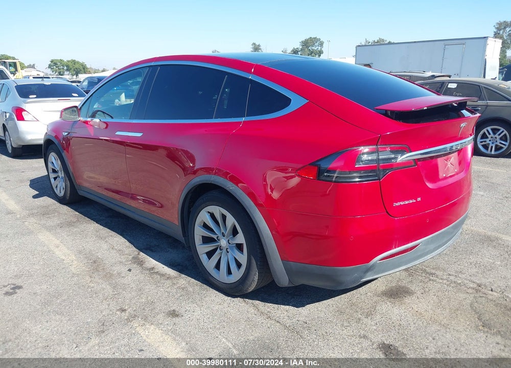 2016 TESLA MODEL X 75D/P100D/P90D VIN: 5YJXCBE49GF000622