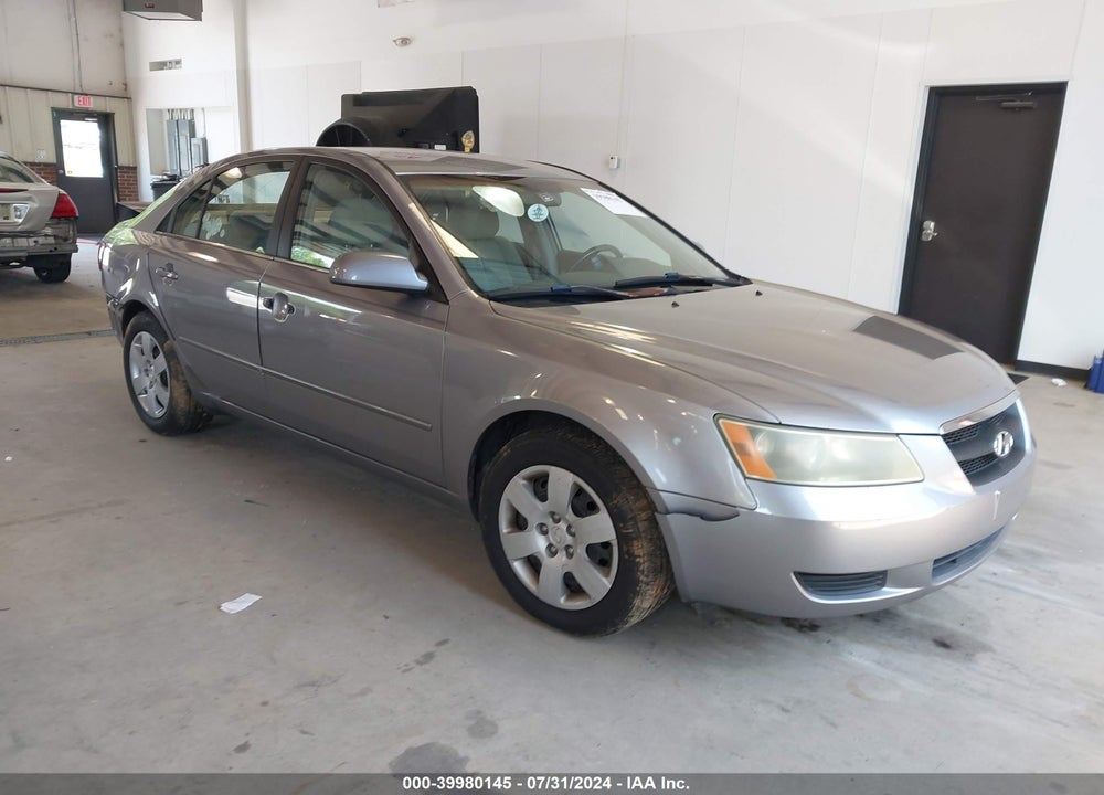 2007 HYUNDAI SONATA GLS VIN: 5NPET46C87H226662