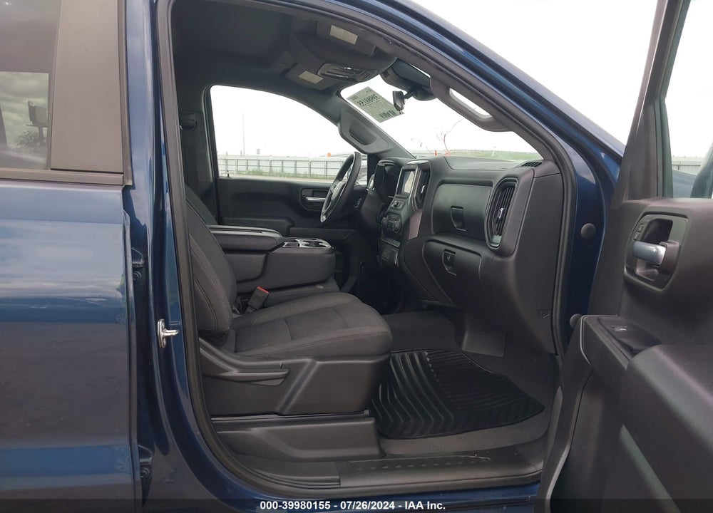 2022 CHEVROLET SILVERADO 1500 2WD SHORT BED CUSTOM VIN: 3GCPABEK1NG599513