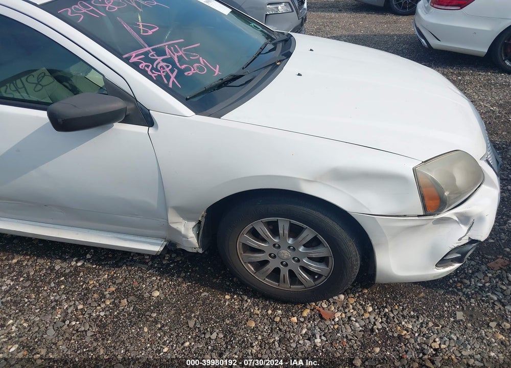 2010 MITSUBISHI GALANT FE VIN: 4A32B2FF1AE012394