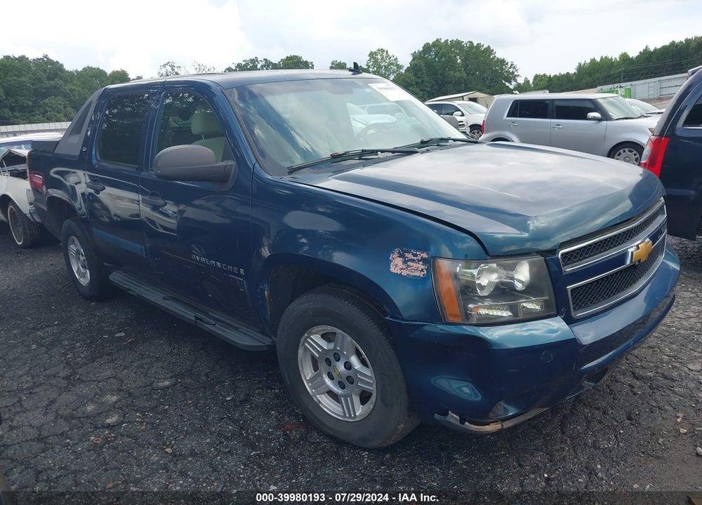 2007 CHEVROLET AVALANCHE 1500 LS VIN: 3GNEC12J77G179658