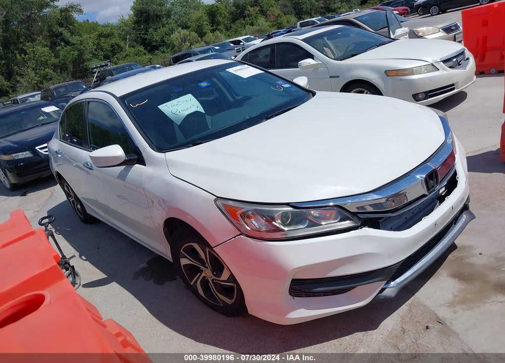 2016 HONDA ACCORD LX VIN: 1HGCR2F34GA118056