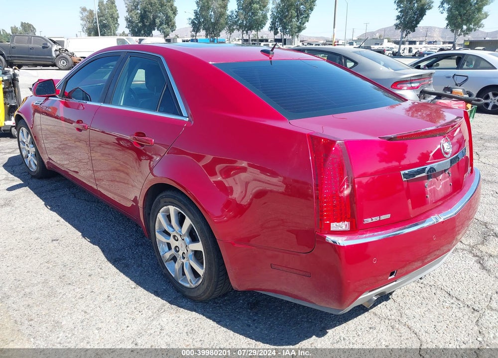 2008 CADILLAC CTS STANDARD VIN: 1G6DV57V480199795