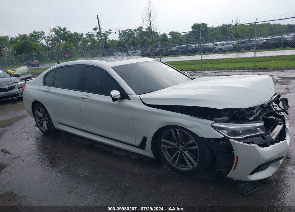 2019 BMW 750I XDRIVE VIN: WBA7F2C5XKB240421