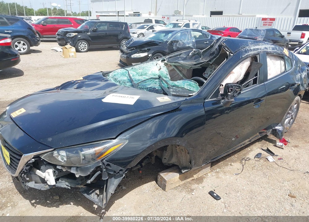 2016 MAZDA MAZDA3 VIN: JM1BM1U71G1302203