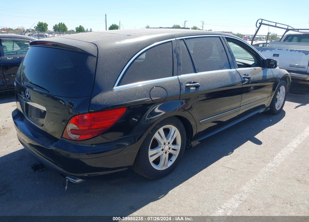 2006 MERCEDES-BENZ R 500 4MATIC VIN: 4JGCB75E86A006566
