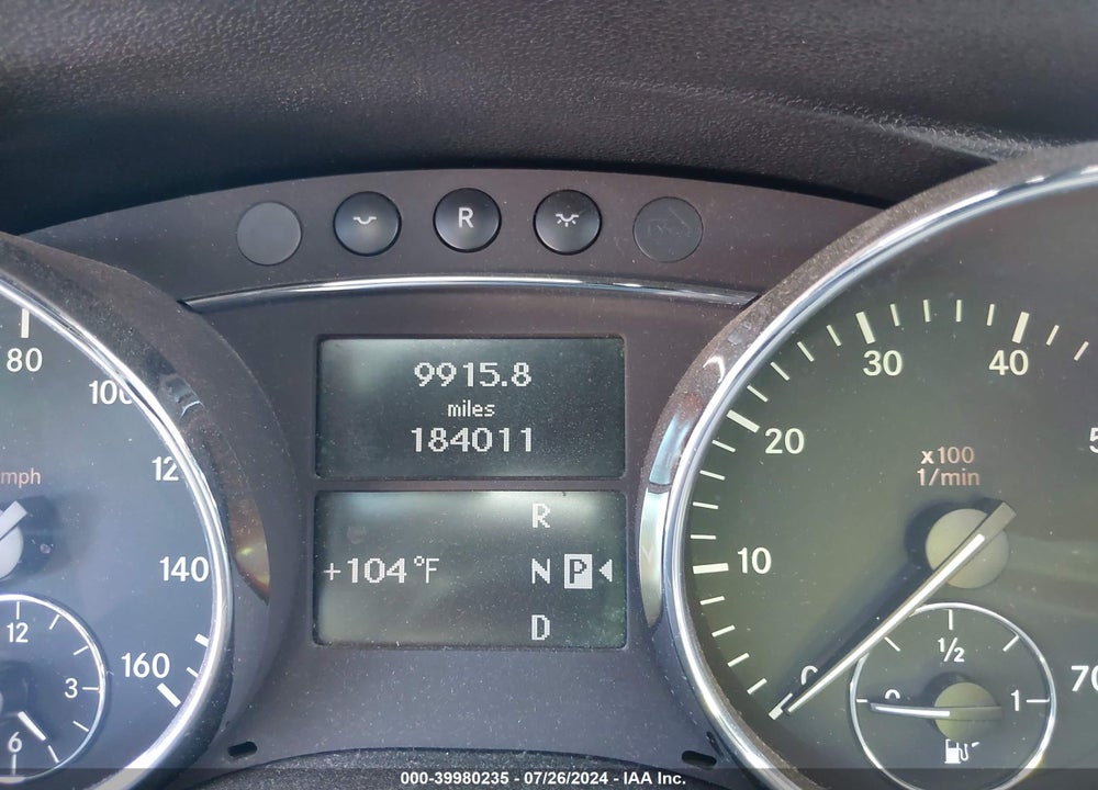 2006 MERCEDES-BENZ R 500 4MATIC VIN: 4JGCB75E86A006566