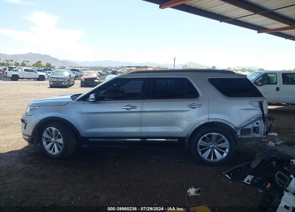 2019 FORD EXPLORER LIMITED VIN: 1FM5K7F87KGA11671