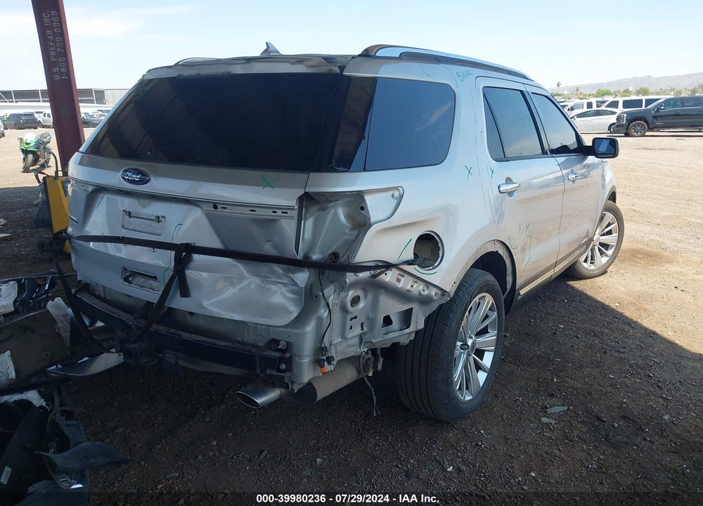 2019 FORD EXPLORER LIMITED VIN: 1FM5K7F87KGA11671