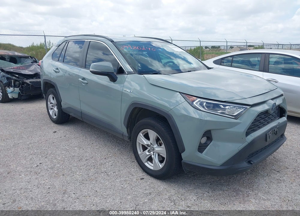 2021 TOYOTA RAV4 HYBRID XLE VIN: JTMR6RFV7MD016174